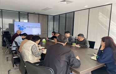 Hebei Puyou organize a sales skills training session  on Apr.03,2025