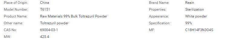 Toltrazuril Toltrazuril