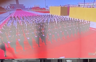 Hebei Puyou organize employees to watch the military parade. Hebei Puyou organize employees to watch the military parade.